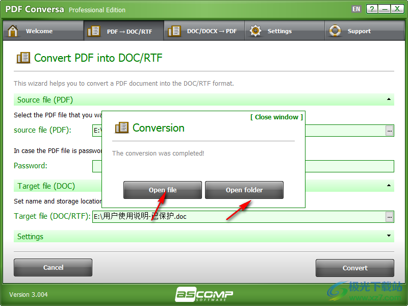 PDF Conversa Professional(PDF转换doc)