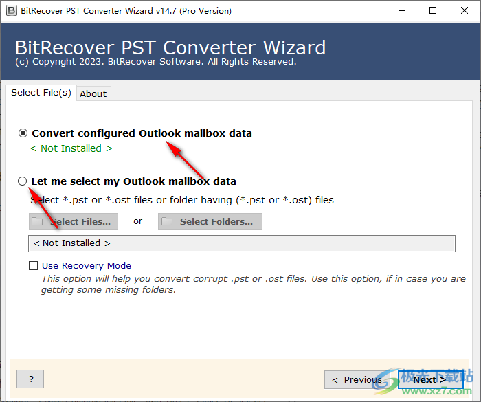 BitRecover PST Converter Wizard(pst邮件转换)