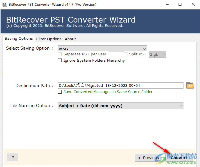 BitRecover PST Converter Wizard(pst邮件转换)