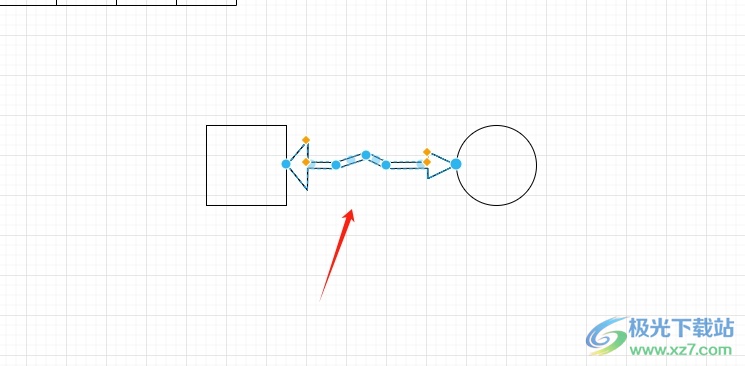 Draw.io使用双箭头的教程