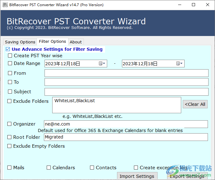 BitRecover PST Converter Wizard(pst邮件转换)