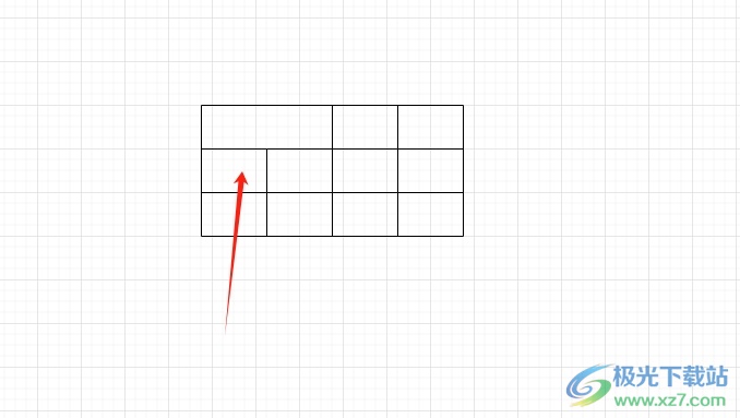 Draw.io合并表的单元格教程