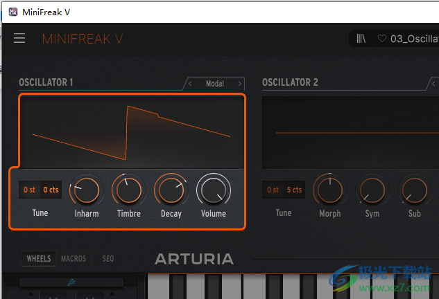 Arturia MiniFreak V(音频插件)