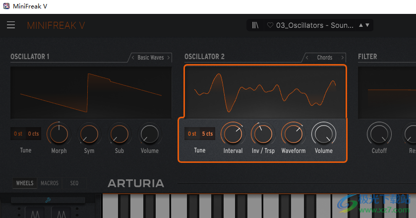 Arturia MiniFreak V(音频插件)