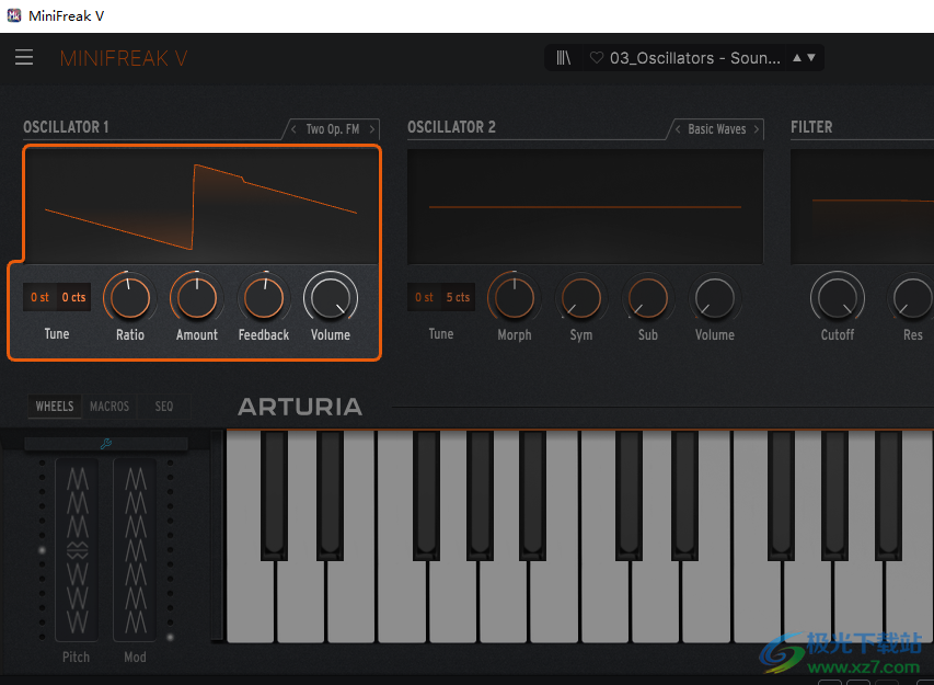 Arturia MiniFreak V(音频插件)