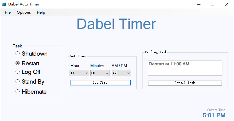 Dabel Auto Timer(定时关机工具)(1)