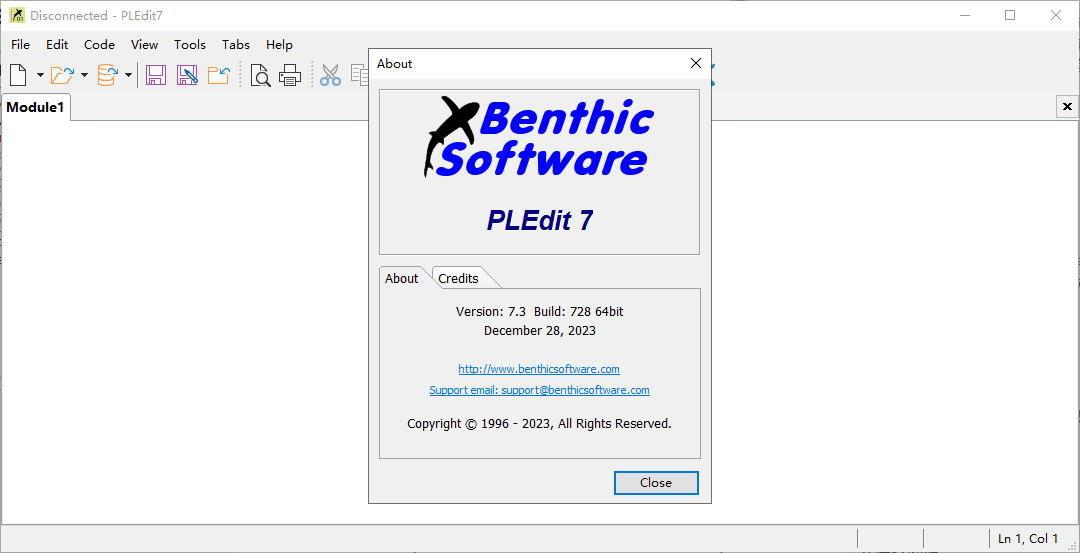 Benthic Software PLEdit(数据库编辑)(1)