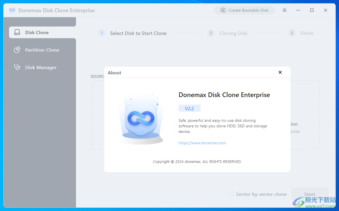 Donemax Disk Clone Enterprise
