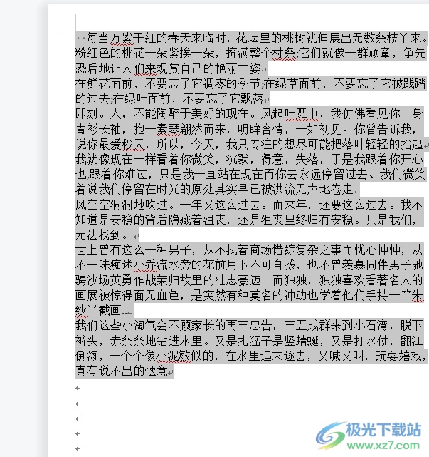 ​wps文字栏宽设置的教程