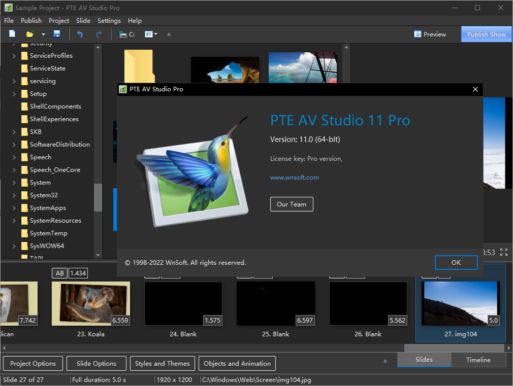 WnSoft PTE AV Studio Pro(幻灯片制作)(1)