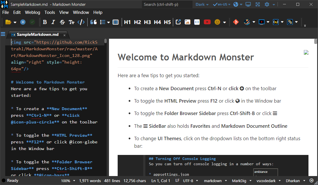 Markdown Monster(Markdown编辑器)(1)