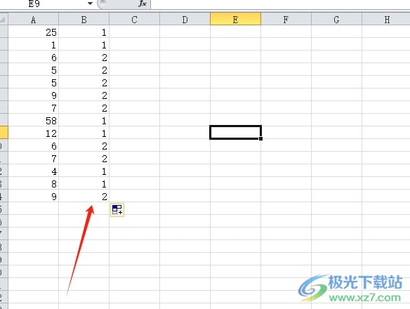 ​excel重复的数据设置只统计一次的教程