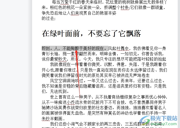 ​wps换行后自动换文字格式的教程