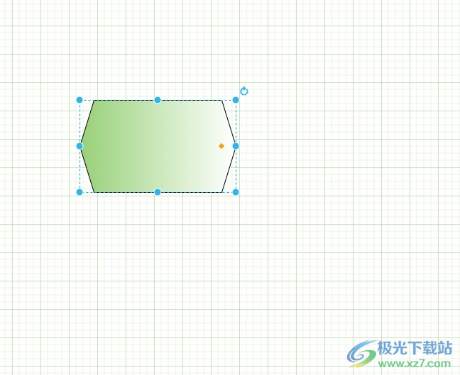 ​Draw.io为图形填充渐变色的教程