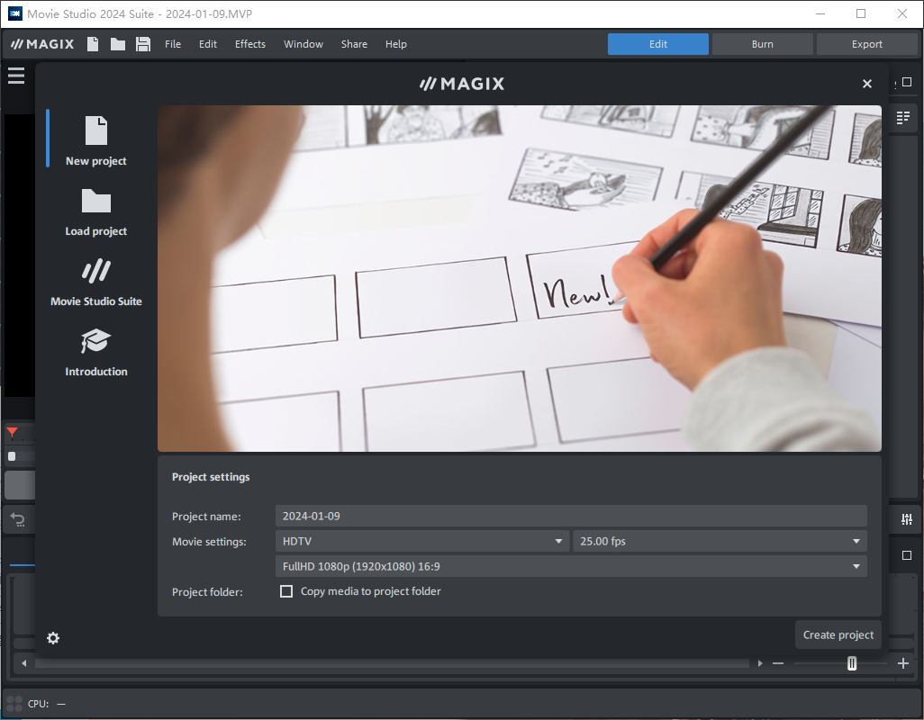 MAGIX Movie Studio 2024(1)