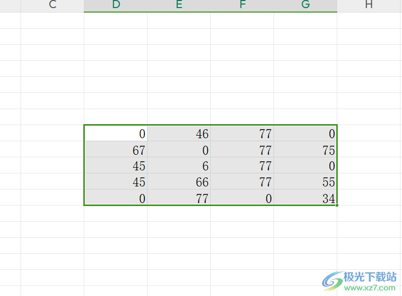 WPS excel快速批量去除单元格中数字0的方法