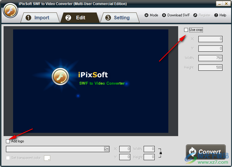 iPixSoft SWF to Video Converter(swf转换)