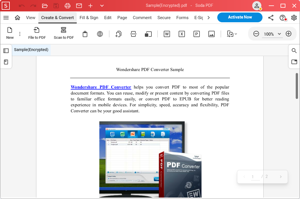 Soda PDF Desktop Pro(PDF编辑)(1)