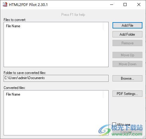 HTML2PDF Pilot(html转换PDF)