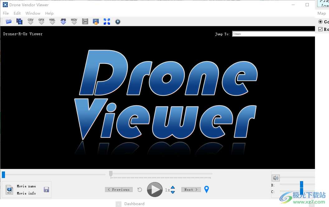 Drone Vendor Viewer(无人机拍摄视频播放工具)