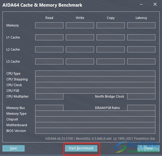 aida64查看电脑内存延迟的教程