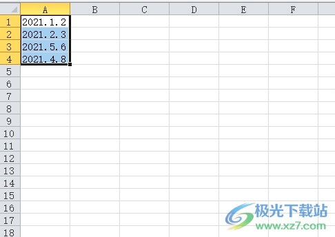 ​excel设置超过固定天数自动变色的教程