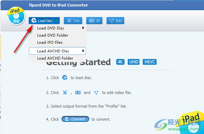 Tipard DVD to iPad Converter(DVD转换)