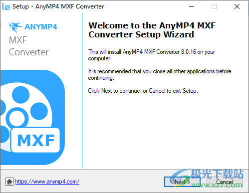 AnyMP4 MXF Converter(视频转换器)