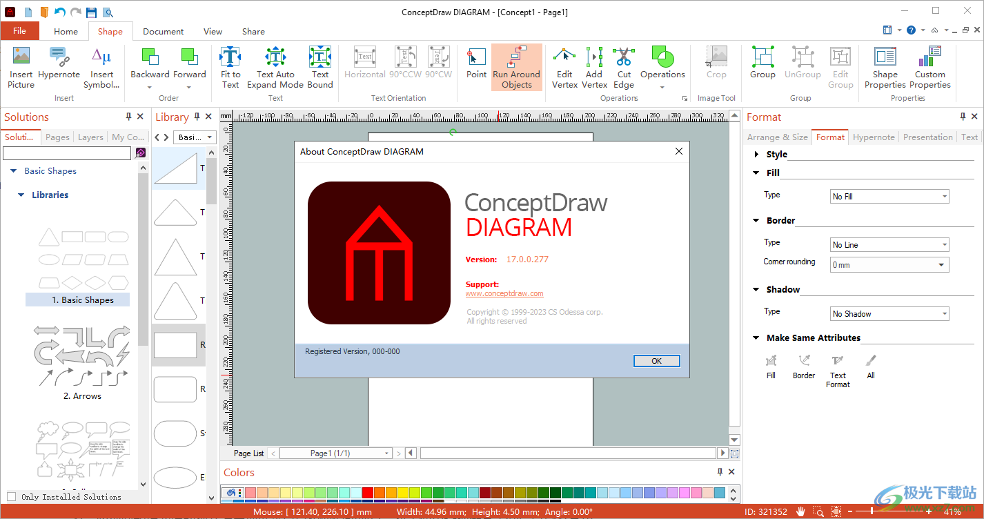 ConceptDraw DIAGRAM(绘图软件)