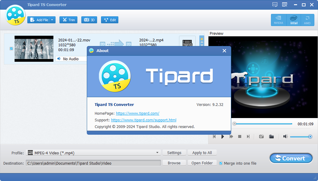 Tipard TS Converter(视频转换器)(1)