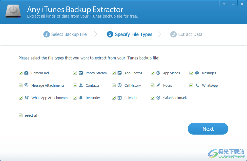 Any iTunes Backup Extractor(iTunes备份提取器)