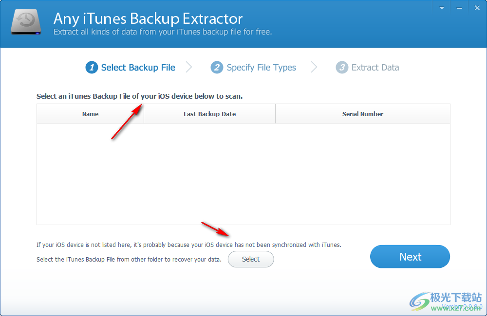 Any iTunes Backup Extractor(iTunes备份提取器)