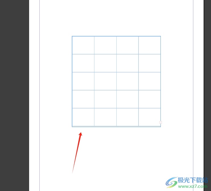 ​InDesign表格新增一行的教程