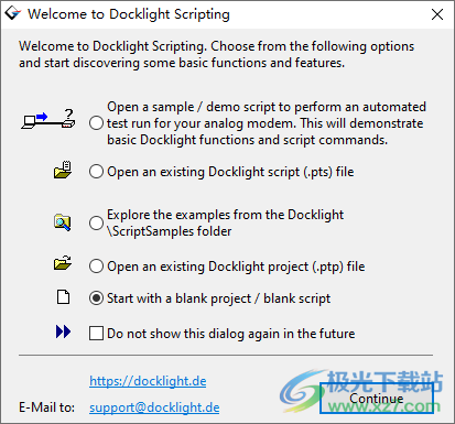 Docklight scripting模拟串行端口