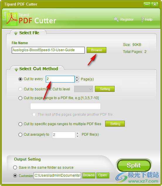 Tipard PDF Cutter(PDF剪切软件)
