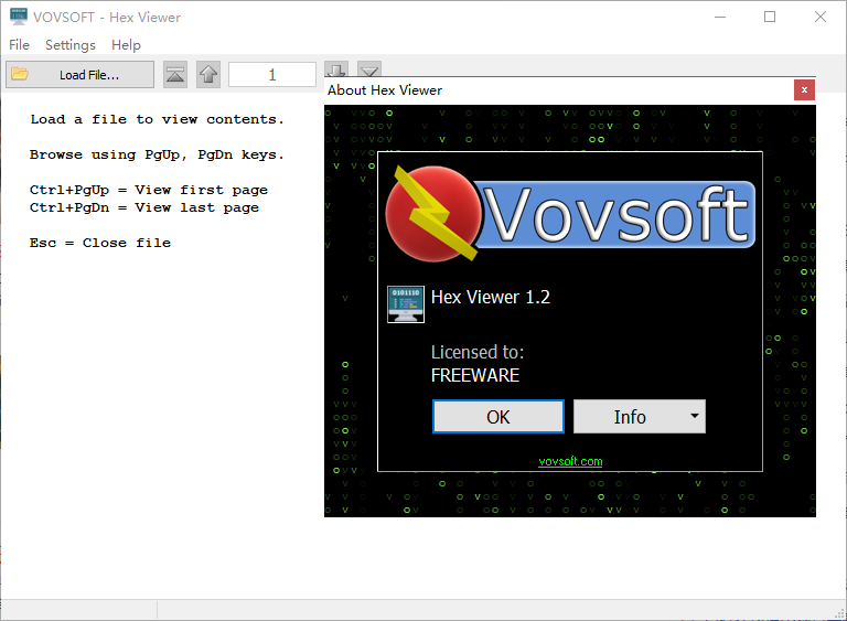 Vovsoft Hex Viewer十六进制查看器(1)