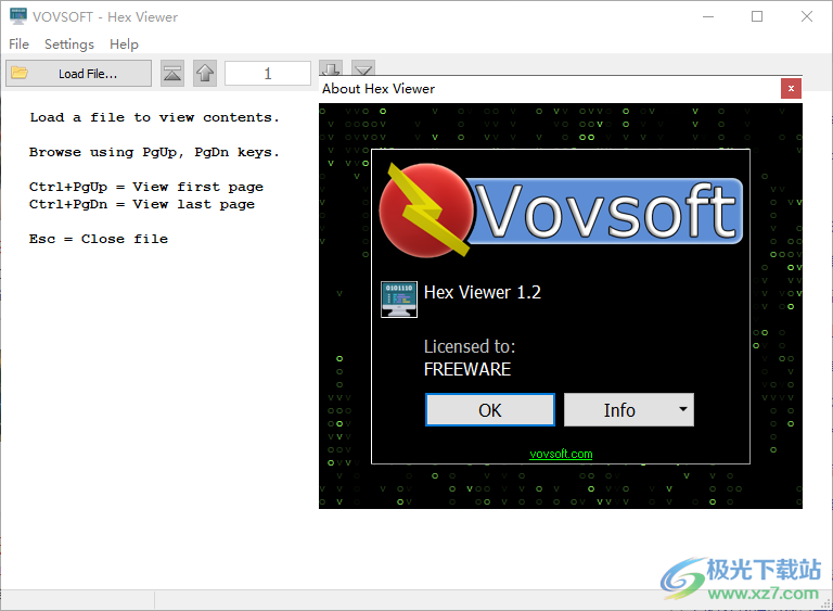 Vovsoft Hex Viewer十六进制查看器