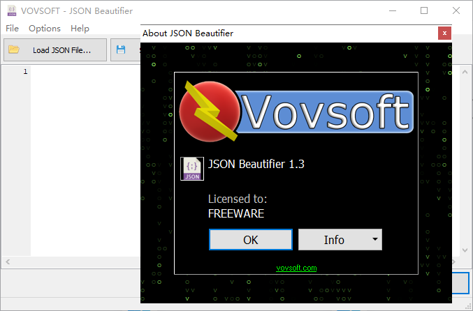 Vovsoft JSON Beautifier(JSON格式化)(1)