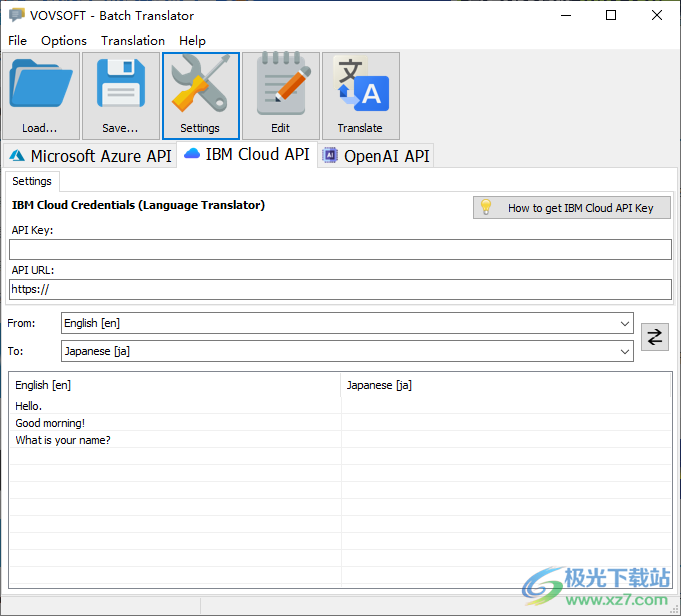 Vovsoft Batch Translator翻译工具