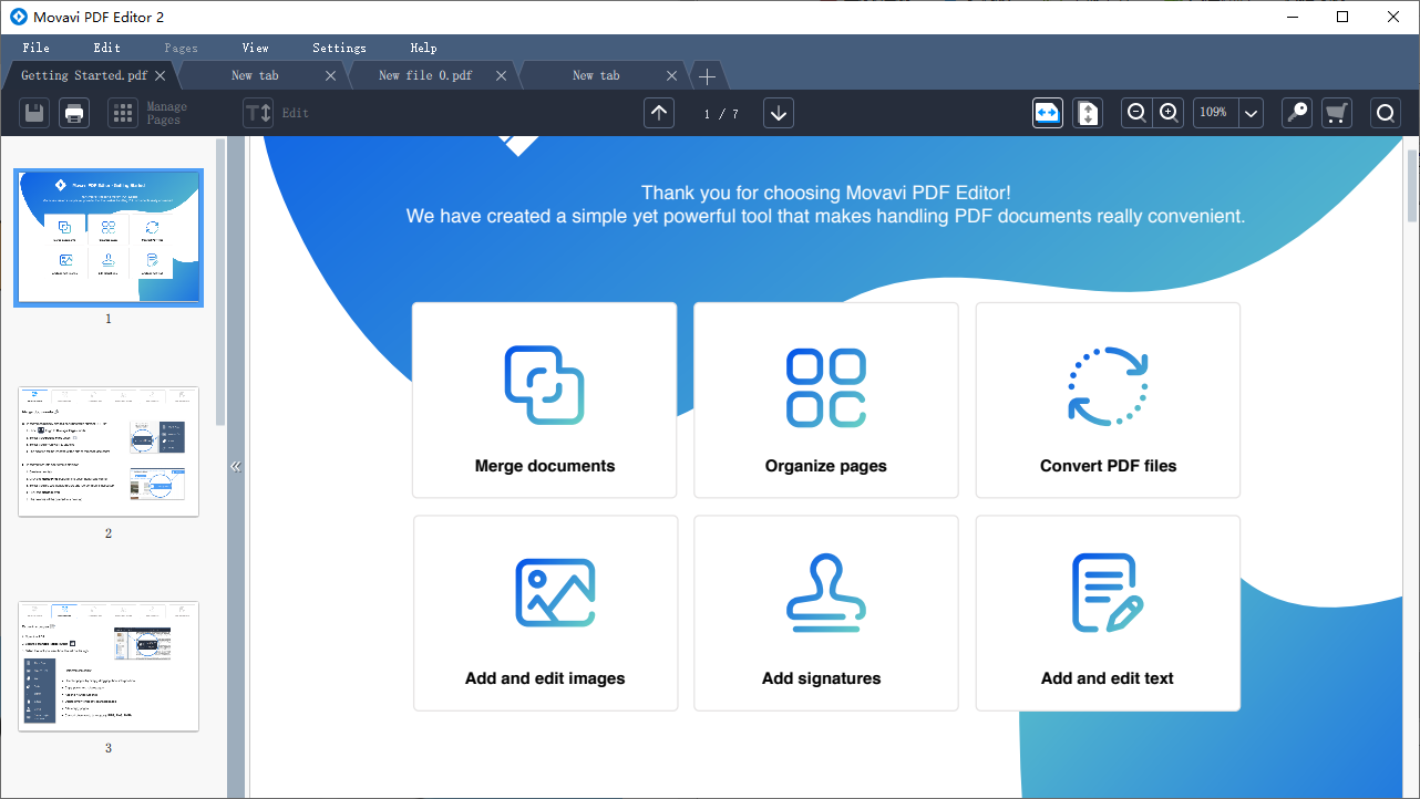 Movavi PDF Editor(PDF编辑软件)(1)