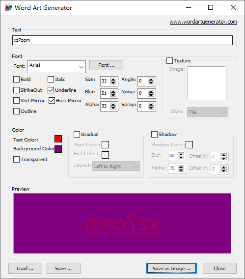Word Art Generator(艺术文字生成器)(1)