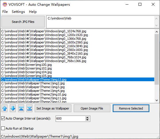 Vovsoft Auto Change Wallpapers(自动更换壁纸)(1)