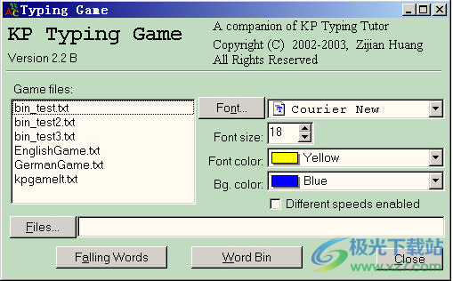 KP Typing Tutor(英文打字练习软件)