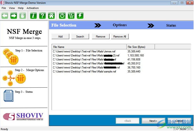 Shoviv NSF Merge(NSF文件合并软件)