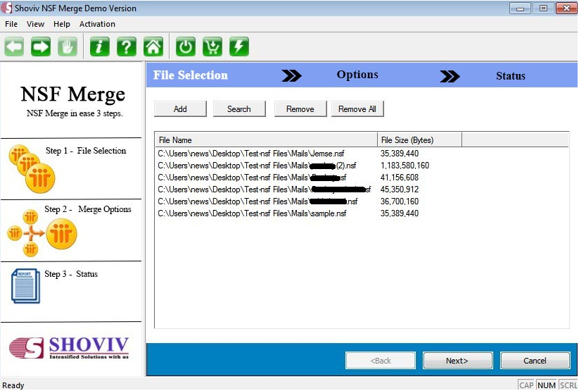 Shoviv NSF Merge(NSF文件合并软件)(1)