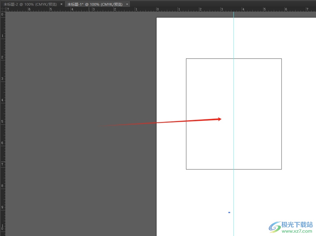 ​illustrator将参考线变成直线的教程