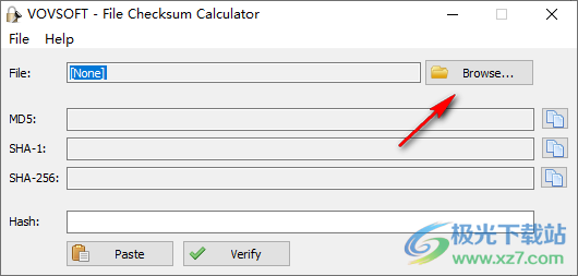 File Checksum Calculator(MD5校验计算器)