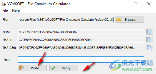 File Checksum Calculator(MD5校验计算器)