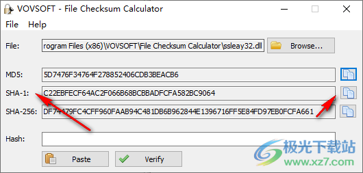 File Checksum Calculator(MD5校验计算器)