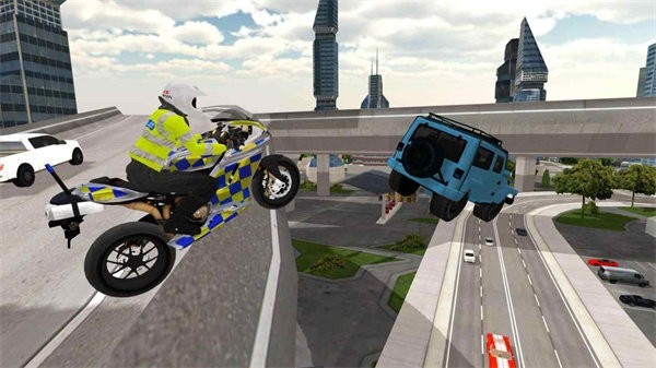 警察摩托车模拟器3dv1.44(2)